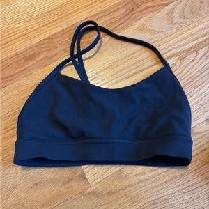 Lululemon Black Flow Y Bra